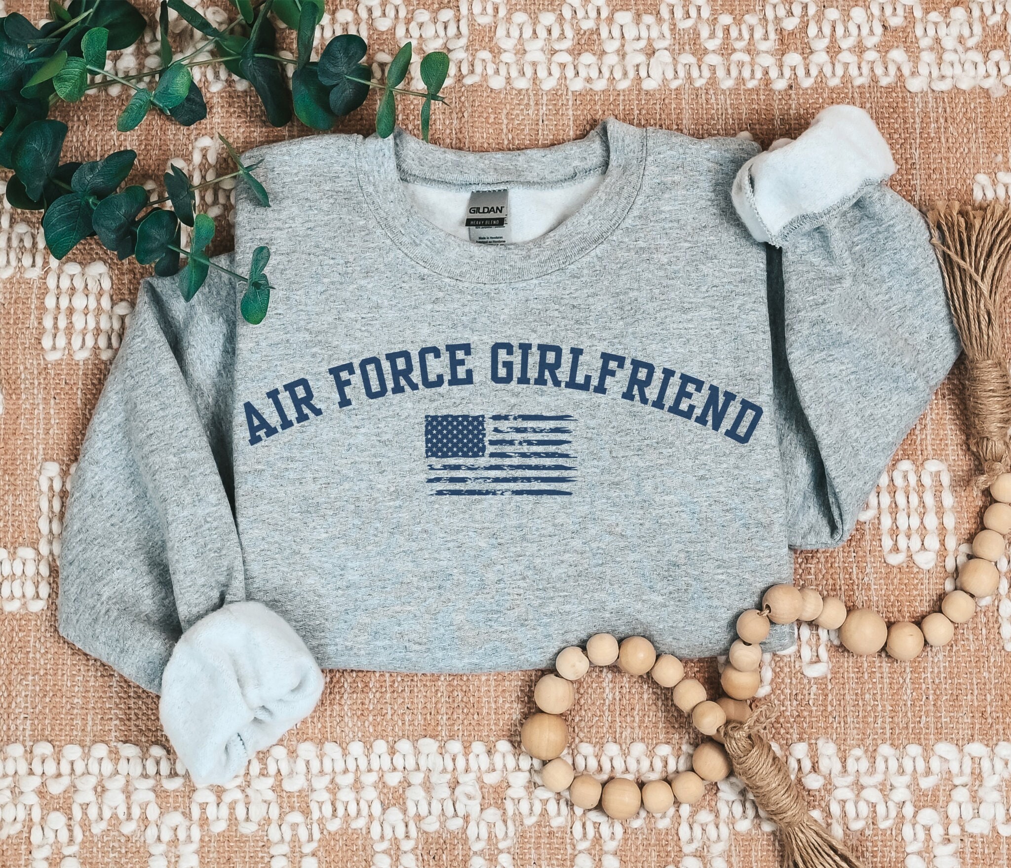 Proud Air Force Girlfriend Sweatshirt Airforce Girlfriend Sweater Air Force Girlfriend Shirt Military Girlfriend Gifts USAF Graduation Etsy UK