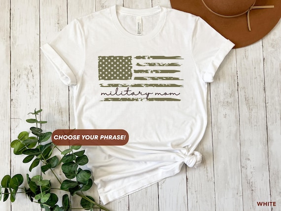Custom Military Family Shirt, Military Mom Tshirt, Deployment Gift, Bootcamp Shirt, Family Day Tshirt, Personalized Military Retirement Gift