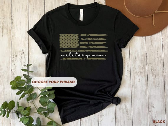 Custom Military Family Shirt, Military Mom Tshirt, Deployment Gift, Bootcamp Shirt, Family Day Tshirt, Personalized Military Retirement Gift