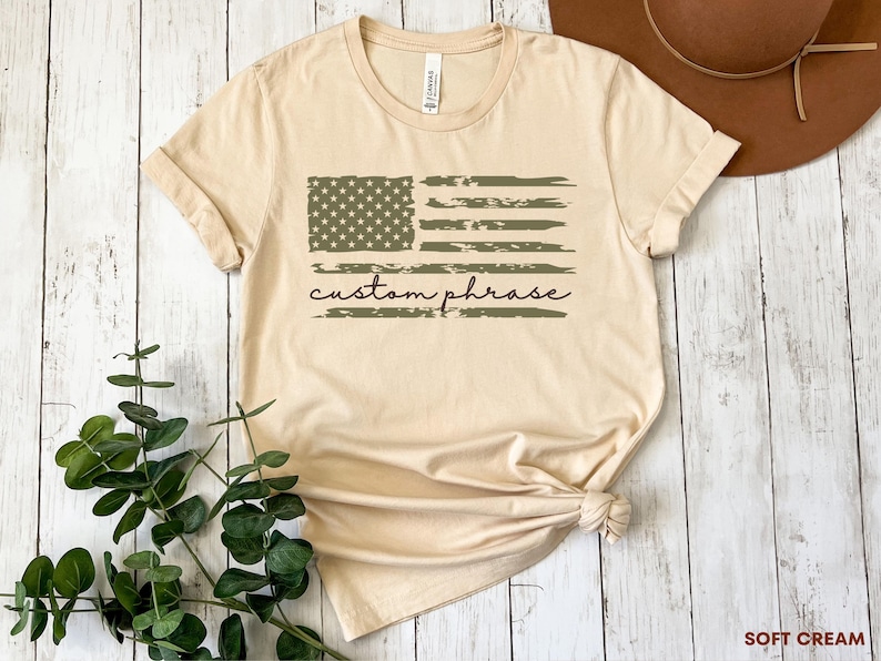 Custom Military Family Shirt, Military Mom Tshirt, Deployment Gift, Bootcamp Shirt, Family Day Tshirt, Personalized Military Retirement Gift Soft Cream