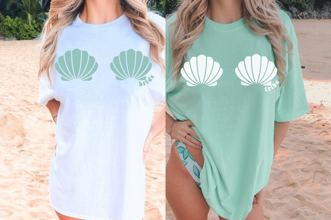 Mermaid Bachelorette Shirts, Comfort Colors® Shirts, Mermaid ...