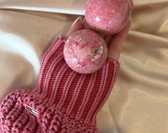 オーシャンジャスパー スフィア：ピンクパステルアーストーン、357g