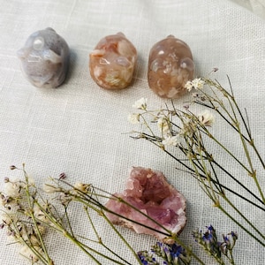 Bloemenagaat mini tijgerkristal