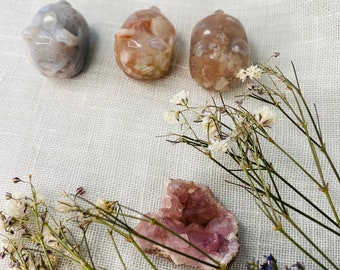 Flower Agate Mini Tiger Crystal