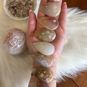 Bloemagaat cabochons sieraden draad sieraden maken traanhangers