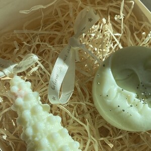 Julkryddoftande vaxsmältset: Bubble Tree, Sol & Måne