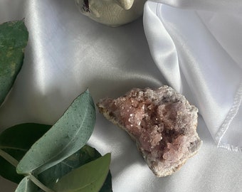 Hochwertiger rosa Amethyst aus Argentinien funkelnde Druzy Geode Cluster * Liebe * Heilung