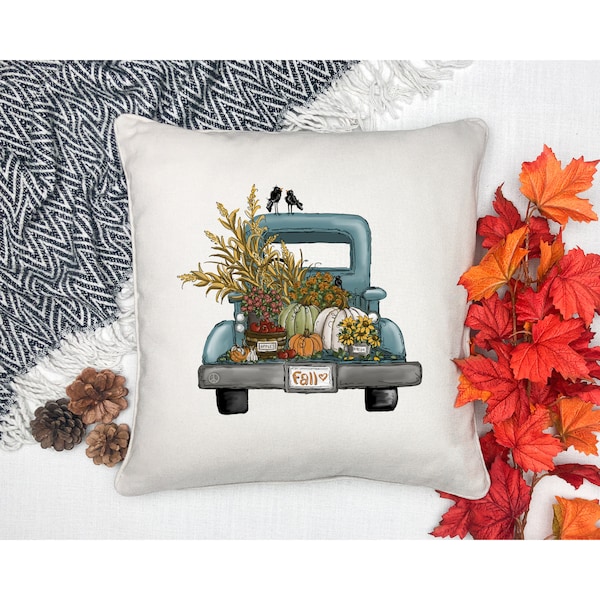 Truck Pillow Etsy
