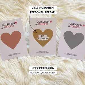 Rubbelkarte, Gutschein der besonderen Art, Erotik, Geschenk, Valentinstag, Geschenkidee Mann, Freund, Jahrestag, Geburtstag, Blowjob, Doggy
