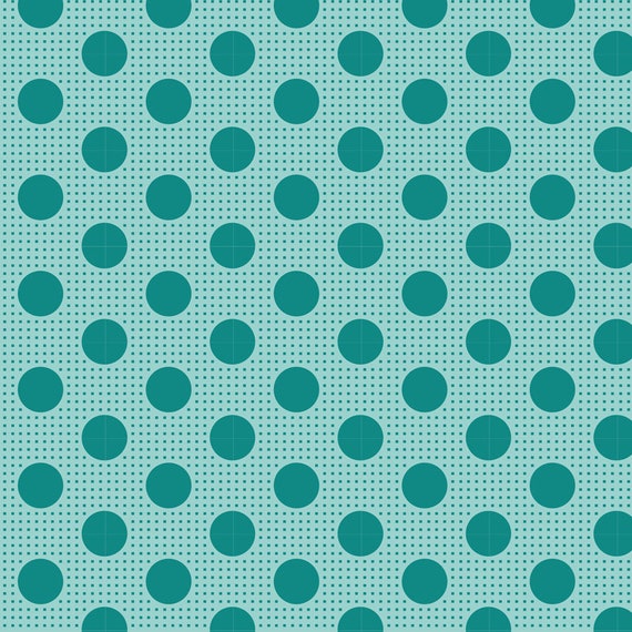 Tilda: Medium Dots in Dark Teal Tilda: Medium Dots in Dark Teal