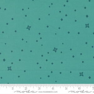 Cadence Twinkle Teal by Crystal Manning for Moda