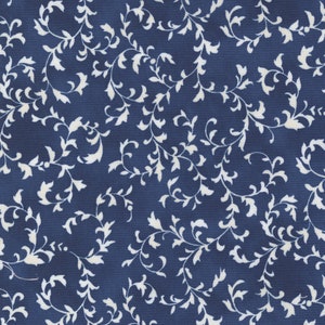 Summer Breeze 2023 Scroll Blenders Vines Navy Blue van Moda