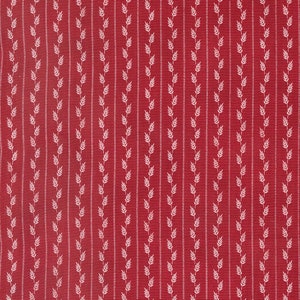 American Gatherings II Wheat Row Stripes Red Primitive Gatherings Moda 49241 12