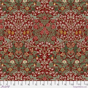 Suffolk Holiday Blackthorn Thorned Rose by Morris & Co. for Free Spirit PWWM055.Thornedrose