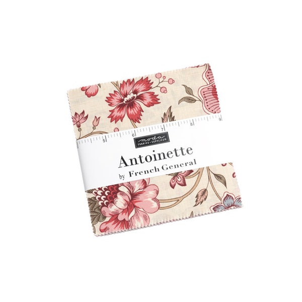 Antoinette Charm Pack by French General for Moda 42 5" Squares  13950PP