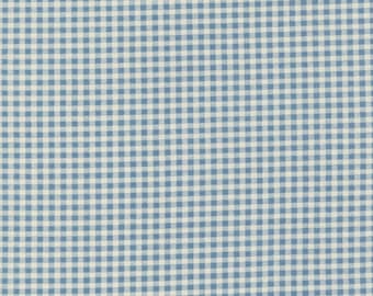 Florence's Fancy Gingham Checks Blue by Betsy Chutchian for Moda