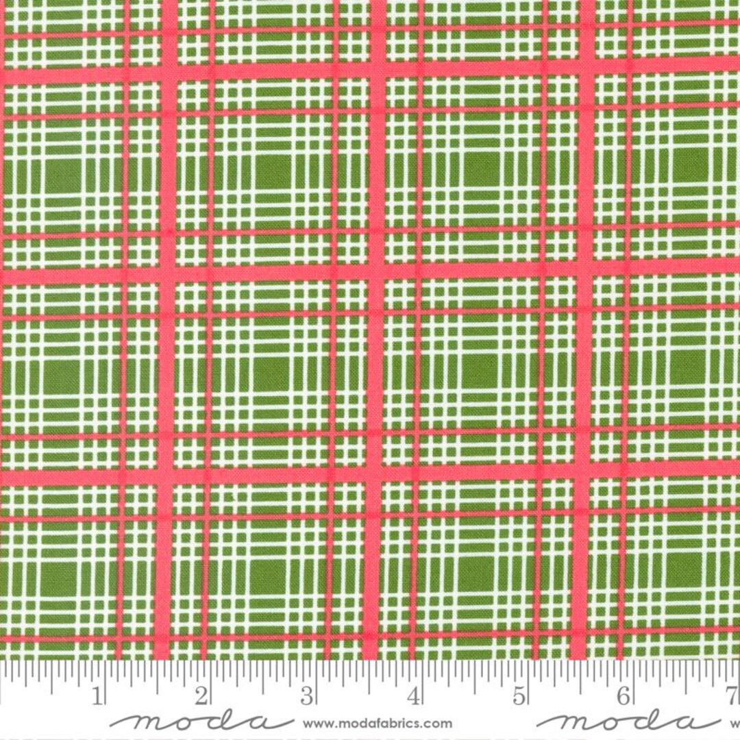Favorite Things Plaid Evergreen by Sherri & Chelsi for Moda - Etsy