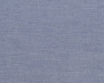 Tilda Chambray Dark Blue Yardage by Norwegian Designer Tone Finnanger