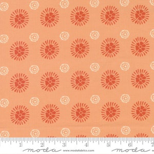 Cadence Dots Peach Blossom by Crystal Manning for Moda