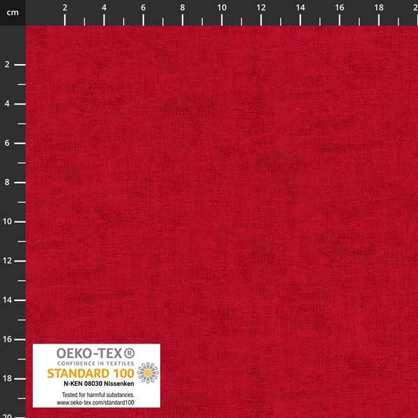 Stof Christmas Melange Collection Bright Red II by Stof Fabrics 4509 406