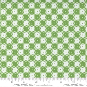 Story Time Big Check Green by American Jane for Moda 21797 15