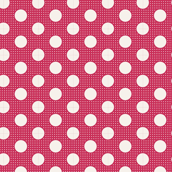 Tilda Medium Dots Red Tilda Medium Dots Red