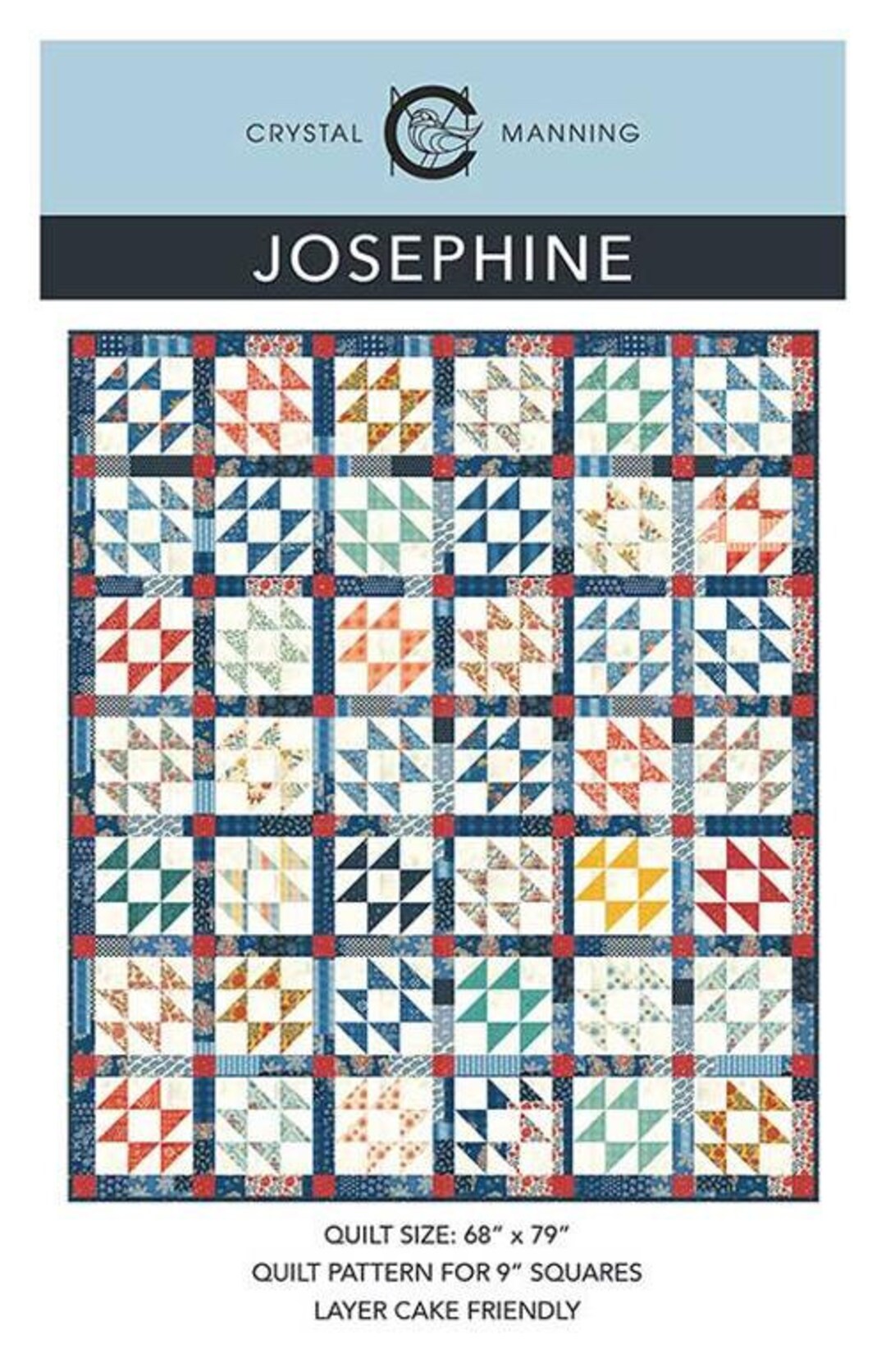 Josephine Quilt Kit Using Cadence Collection by Crystal Manning for