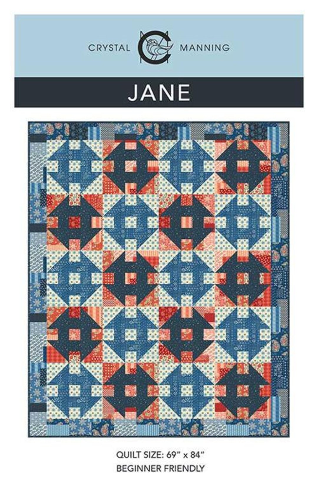 Jane Using Cadence Quilt Kit by Crystal Manning for Moda Etsy