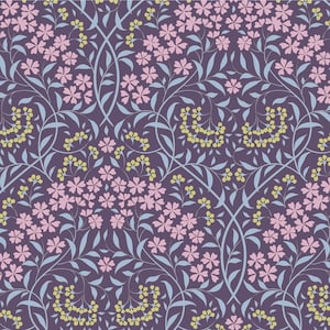 Tilda Sanctuary - Larissa Eggplant l Yardage by Norwegian Designer Tone Finnanger TIL100575