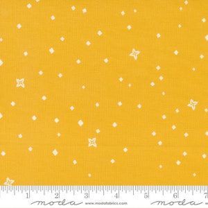Cadence Twinkle Saffron by Crystal Manning for Moda