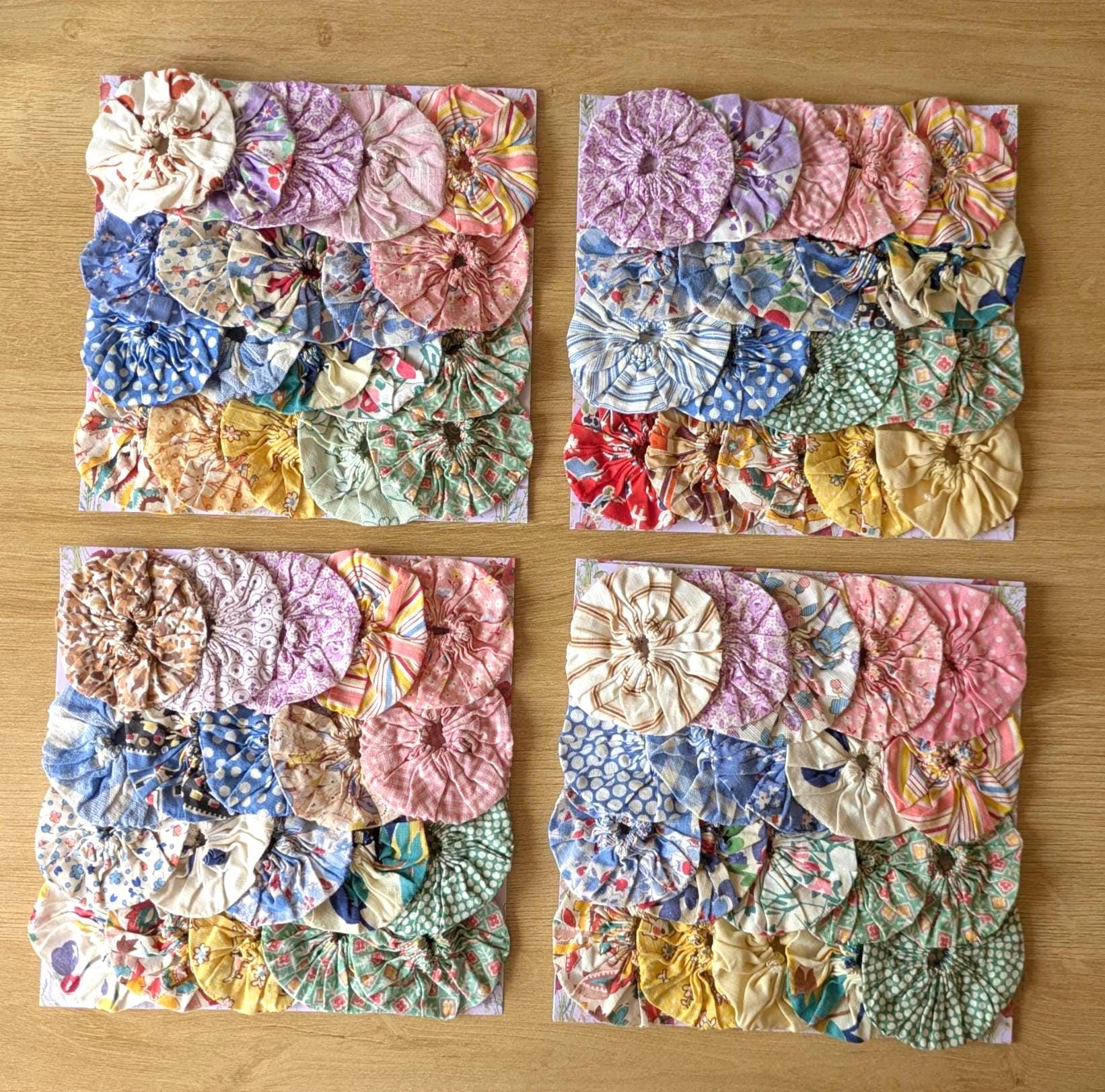 suffolk puffs how to make a yoyo quilt