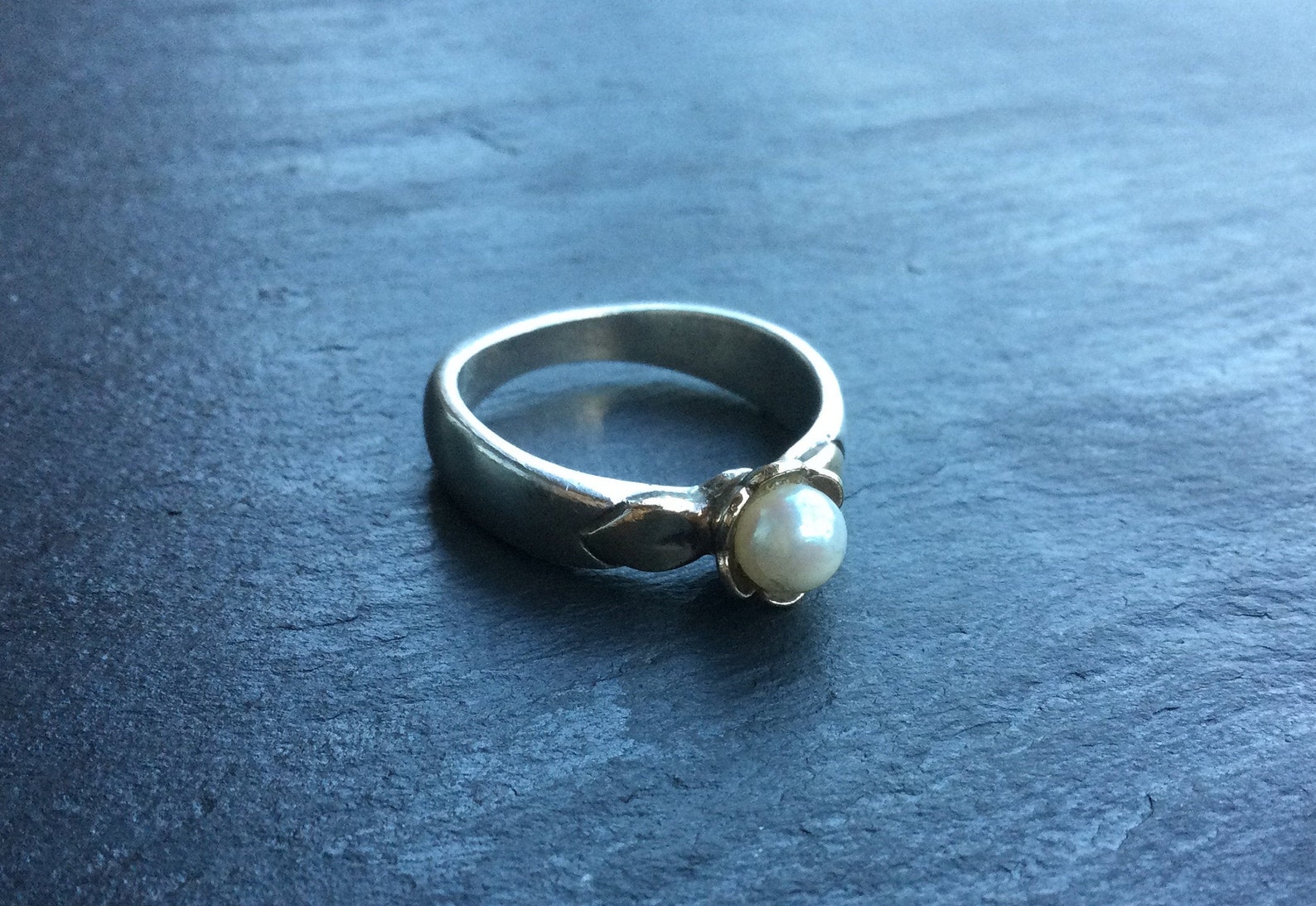 Retired James Avery 14k & Sterling RARE Ring Etsy