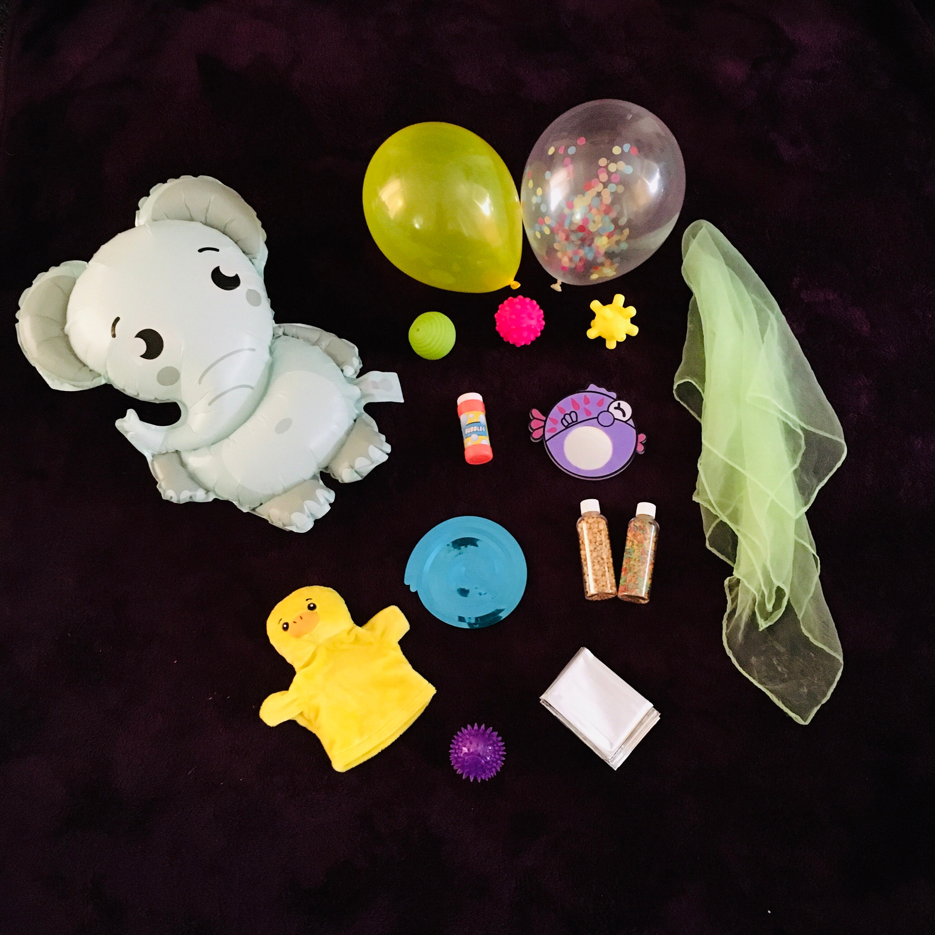 Animal Baby Sensory Box Baby Development & Sensory Play Etsy UK