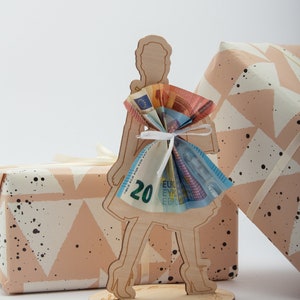 Geschenkidee personalisiert: Geldgeschenk schön verpacken / Shopping schenken / Einkaufsgutschein / Geldgeschenke zum Geburtstag