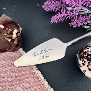 Kuchenheber Hochzeit Brautpaar für Hochzeitstorte Tortenheber