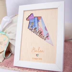 School enrollment cash gift - schoolchild 2025 - cash gift for the start of school - cash gift for school introduction with name