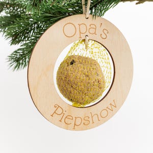 Beepshow - porta comida para pájaros personalizado - porta bolas gordas