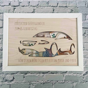 Geldcadeau voor je 18e verjaardag/rijbewijs
