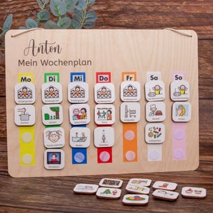 Metacom Wochenplan, Wochenroutine für Austismus, ADHS, Senioren