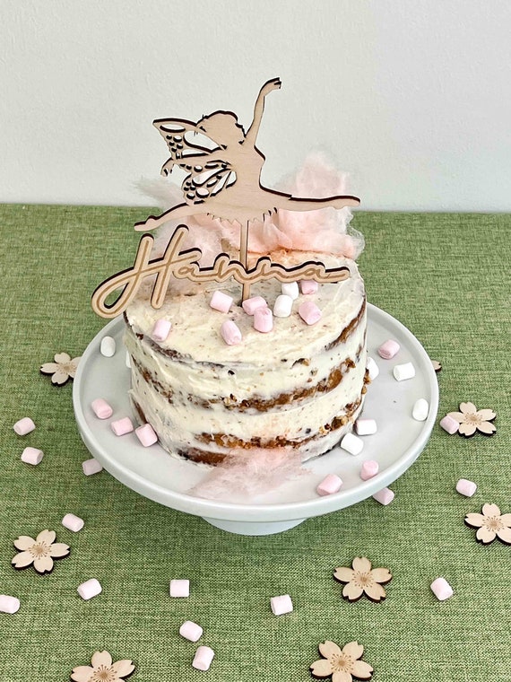 24 Décorations De Gâteau Fées – Toppers Sur Carton, 8 Motifs Féeriques, Pour Anniversaires, Baby Showers, Et Goûters