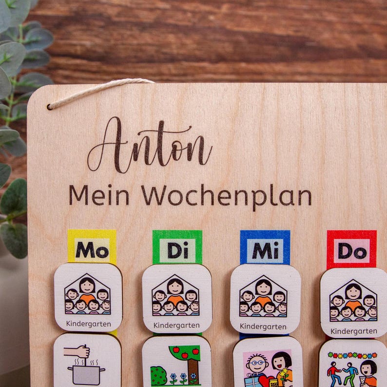 Metacom Wochenplan, Wochenroutine für Austismus, ADHS, Senioren