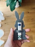 Felt Easter Bunny Money Gift – Personalized Easter Gift for Children & Adults, Wish Granter, Sustainable Souvenir