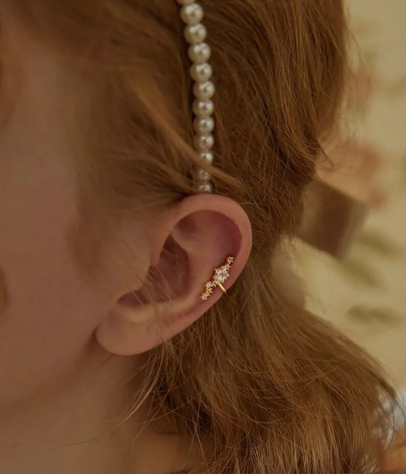 Star Ear Cuffs Ear Cuff No Piercing Ear Cuff Non Pierced Etsy