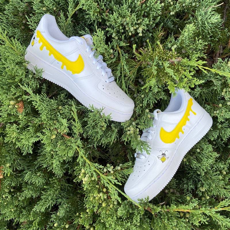 Custom Bumble Bee Air Force 1s/nike/air 