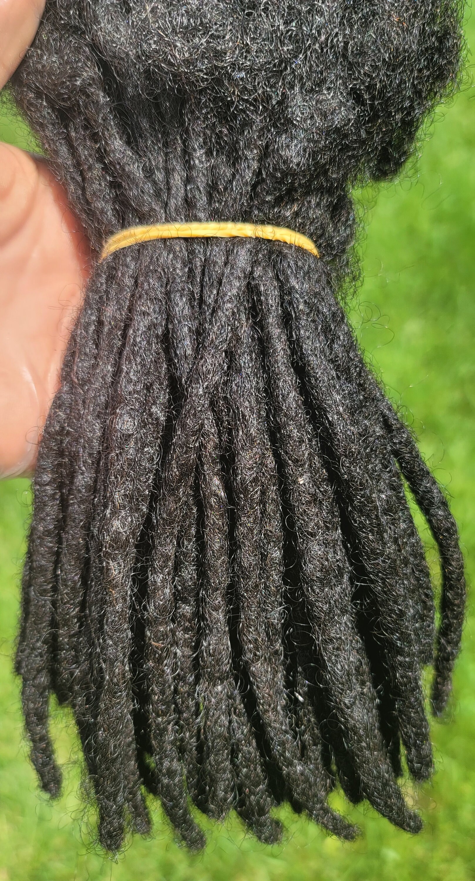 100% Human Hair Dreadloc Extensions 70 Locs per Bundle - Etsy