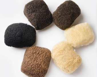 100% Afro Kinky Bulk Hair for Making Dreadlocks Human Hair for Lock Repairs Afro Curly Hair For Natural Twist