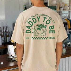 Daddy to Be Shirt Herren, Papa wird Shirt, Baby Ankündigung, werdender Vater Geschenk, Dad to Be 2026