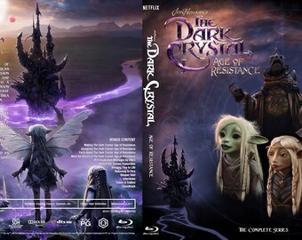 The Dark Crystal : Age of Resistance - Season 1    -    2 Disc Blu-Ray Set Region Free World Wide Play