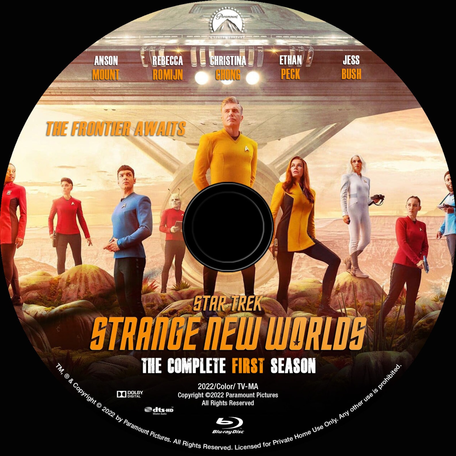 Star Trek Strange New Worlds Complete Firstl Season 2 Disc Etsy Ireland