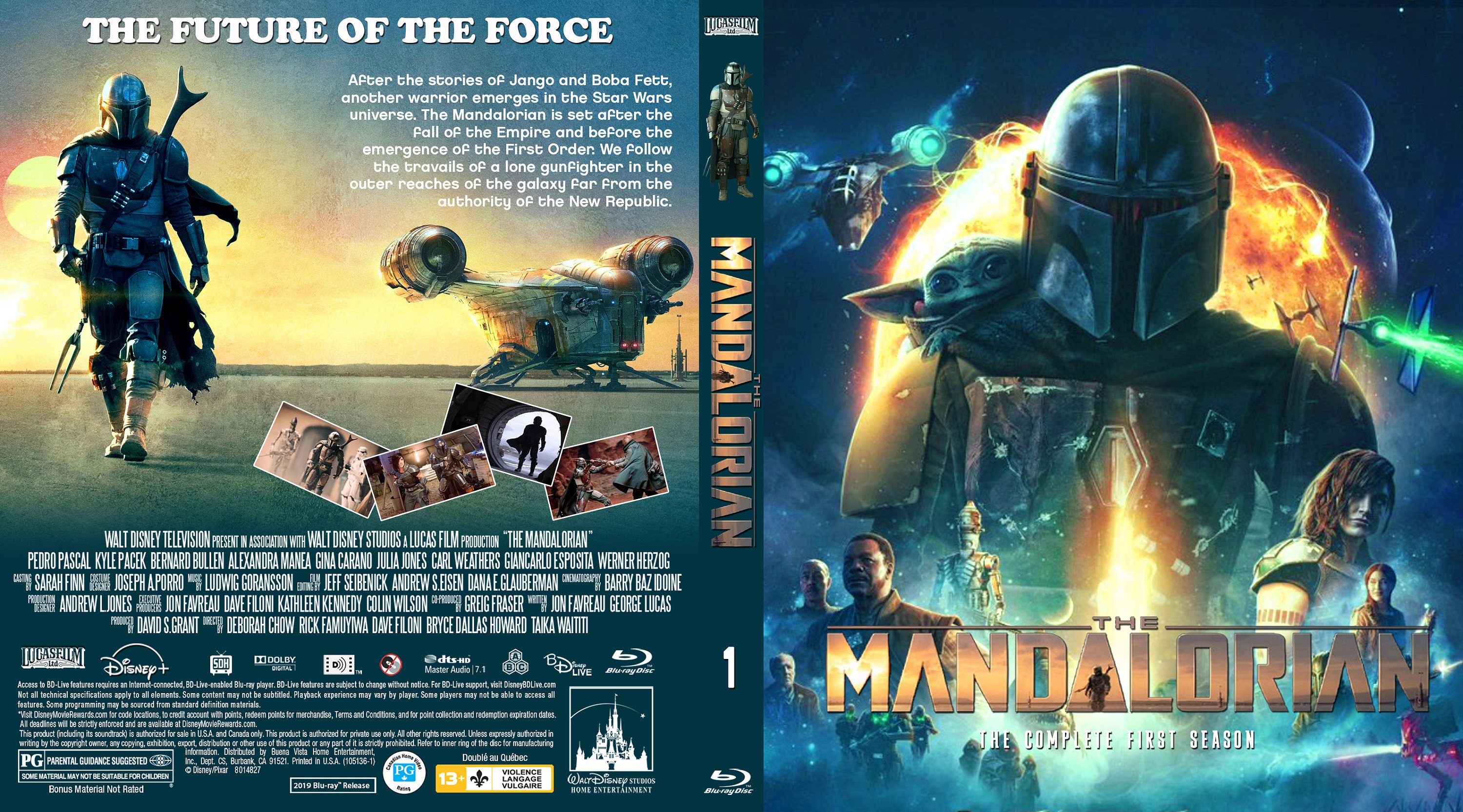 star wars the mandalorian blu ray
